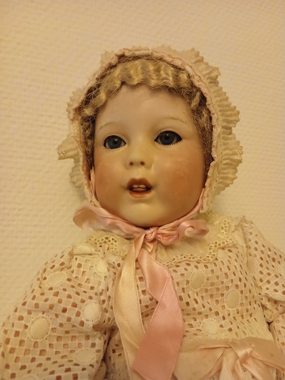 Antieke porseleinen pop SFBJ 251, Verzamelen, Poppen, Ophalen of Verzenden, Gebruikt, Pop
