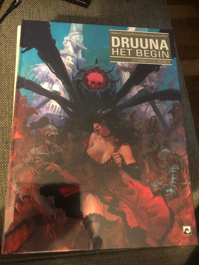 Diabolicus morbus druuna het begin hc w3, Eén stripboek, Ophalen of Verzenden, Zo goed als nieuw