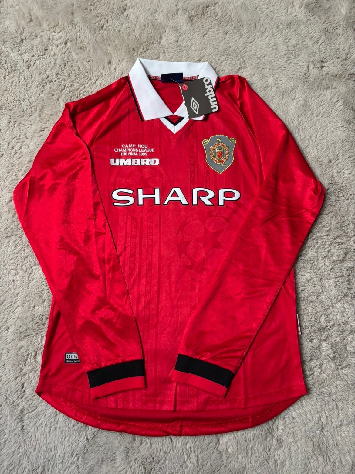 Manchester United 1999 CL finale, Sport en Fitness, Maat XL, Ophalen of Verzenden, Nieuw, Shirt