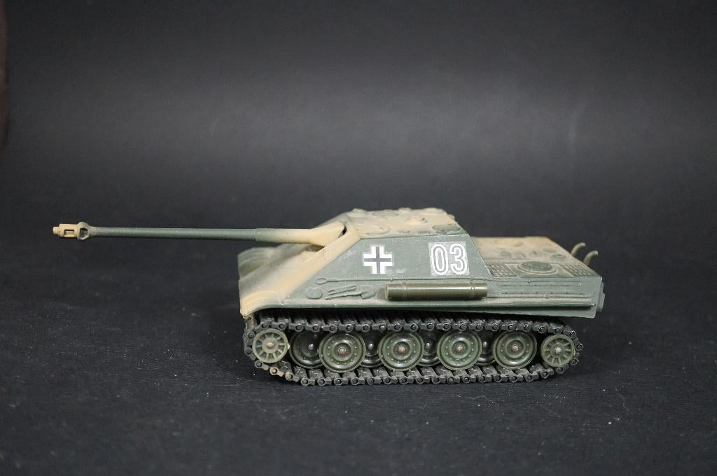 Solido Duitse Jagdpanther tank met camo - 1/50 - TOP, Ophalen of Verzenden, Zo goed als nieuw, Overige typen, Overige merken
