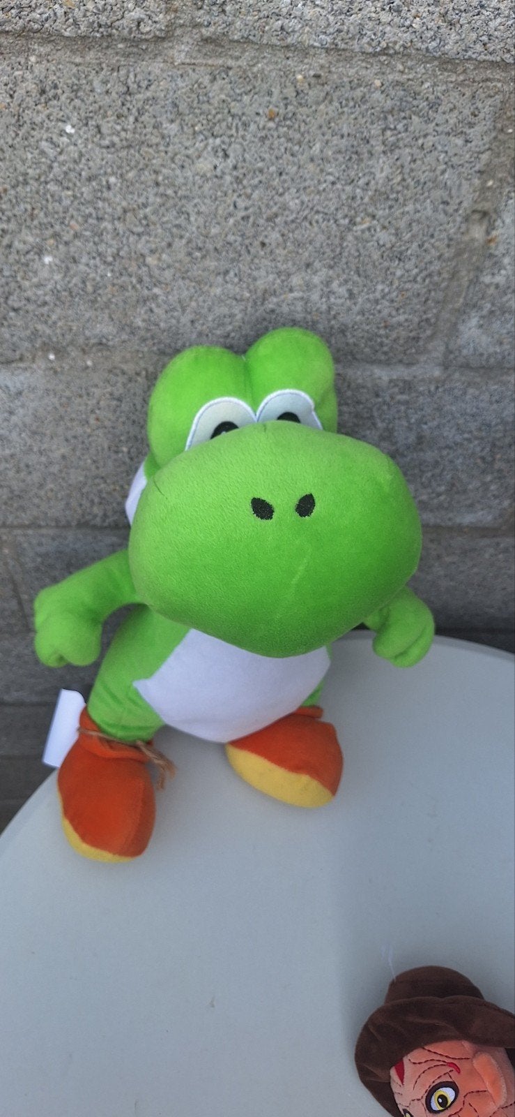Yoshi knuffel 40 cm (26.5), ., Overige typen, Ophalen of Verzenden, Zo goed als nieuw
