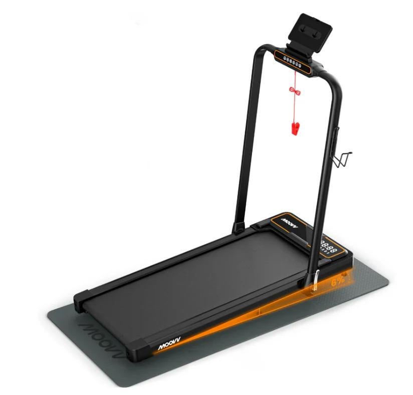 Nieuw: Moovv Pro v3 Incline Loopband met Helling 1-12km/u, Ophalen, Nieuw, Loopband