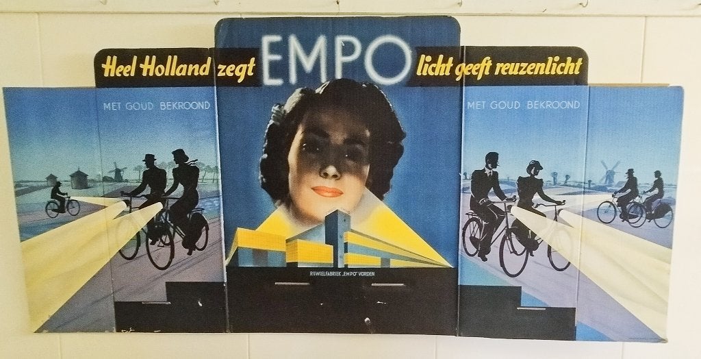 Empo Fietsen Winkel/Etalage Display, Groot (1.96m x 94.5), Fietsen en Brommers, Ophalen, Empo