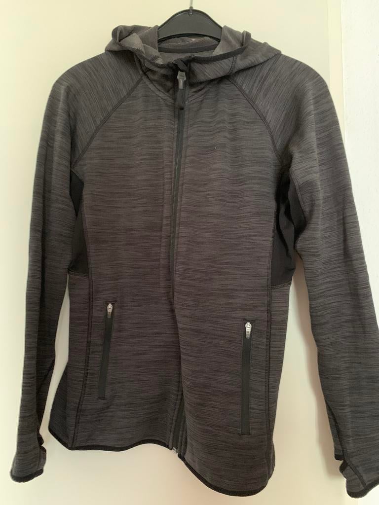 H&M sportjack, anthraciet grijs, mt.M, Ophalen of Verzenden, Zo goed als nieuw, Grijs
