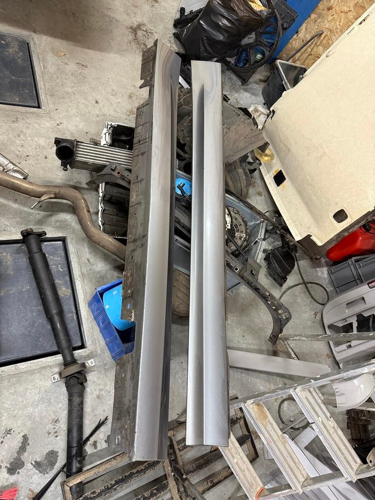 Sideskirts dorpellijst zij skirts e90 e91 space grey a52, Auto-onderdelen, Ophalen, Gebruikt, Links, Bumper