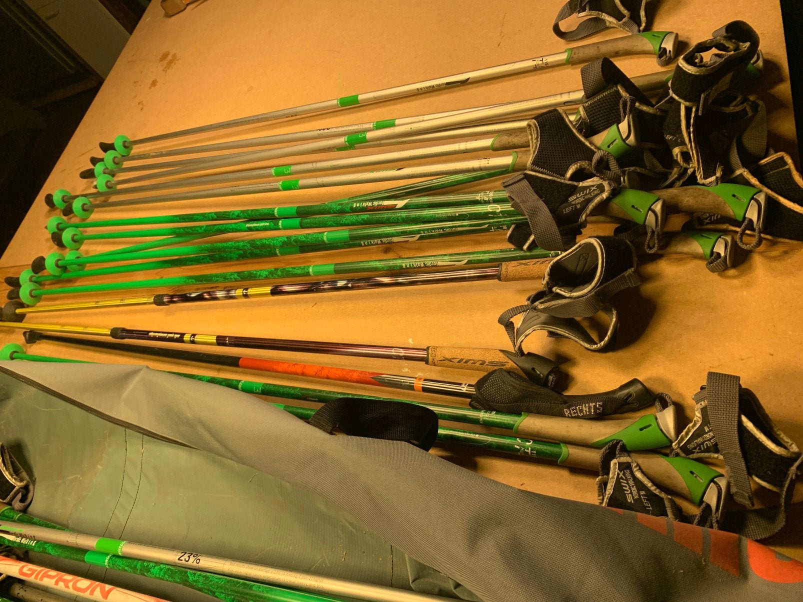 Nordic-Walking stokken, Ophalen, Zo goed als nieuw