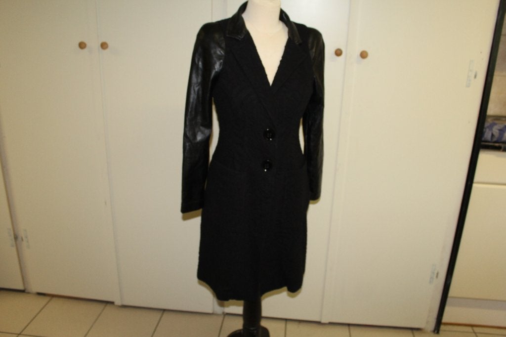 ML Collections chique jasje met coating mouwen mt 38, Maat 38/40 (M), ., Zwart, Ophalen of Verzenden