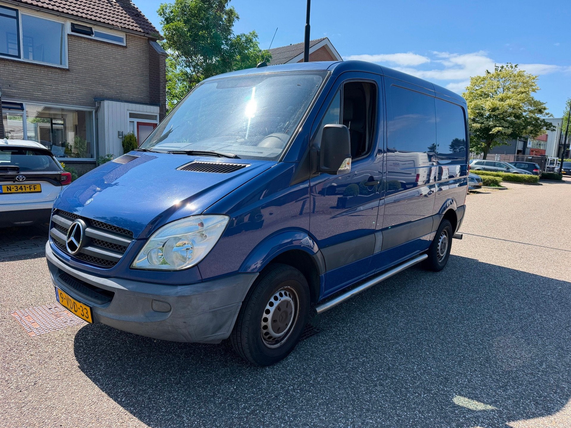 Mercedes-Benz Sprinter 211 2.2 CDI 325 HD, Auto's, Bestelauto's, Achterwielaandrijving, Gebruikt, 4 cilinders, Blauw
