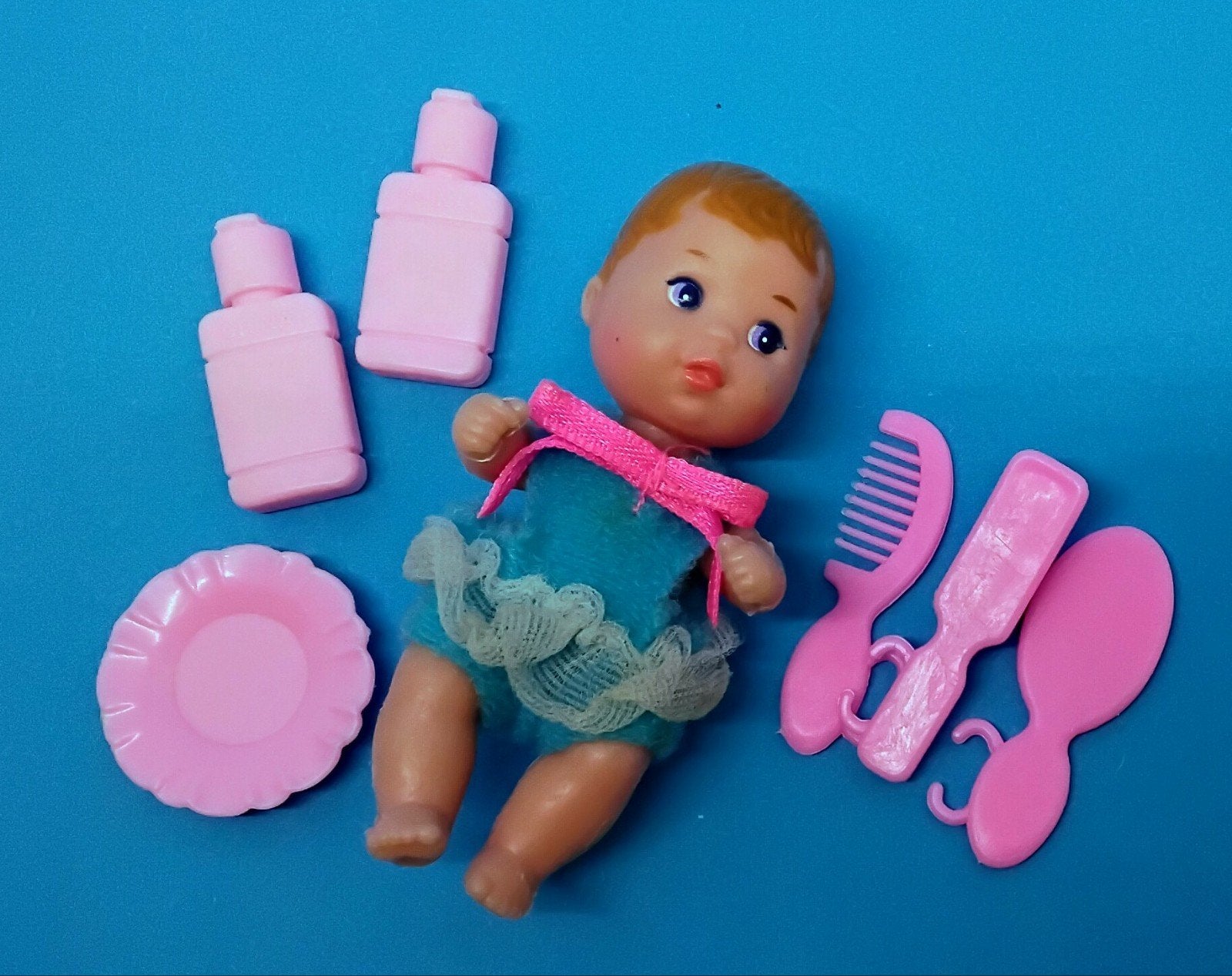 Vintage Barbie Baby Popje&Accessoires Mattel, Verzenden, Gebruikt, Pop