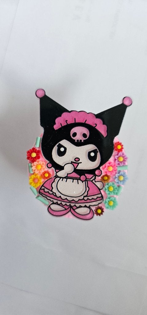 Kuromi Popsocket Telefoonhouder - Nieuw, Ophalen of Verzenden, Nieuw, Telefoonhanger of Accessoire, Universeel
