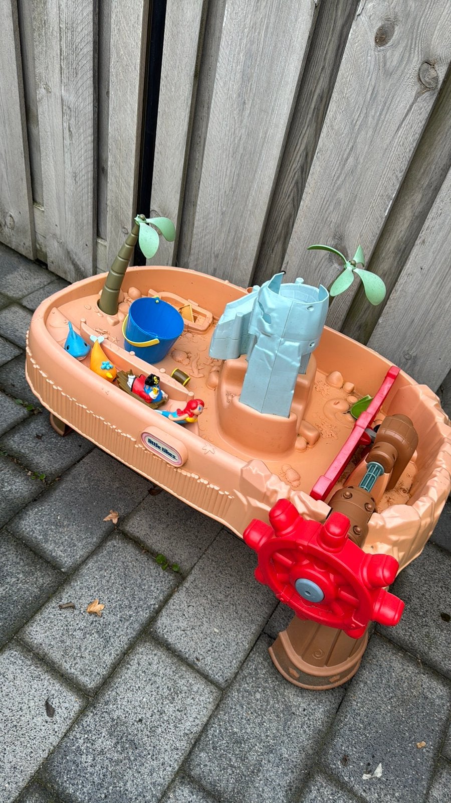 Gratis water speeltafel, Ophalen, Gebruikt