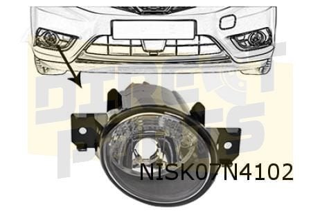 Nissan mistlamp/dagrijlicht Rechts Origineel! 261501HA0B