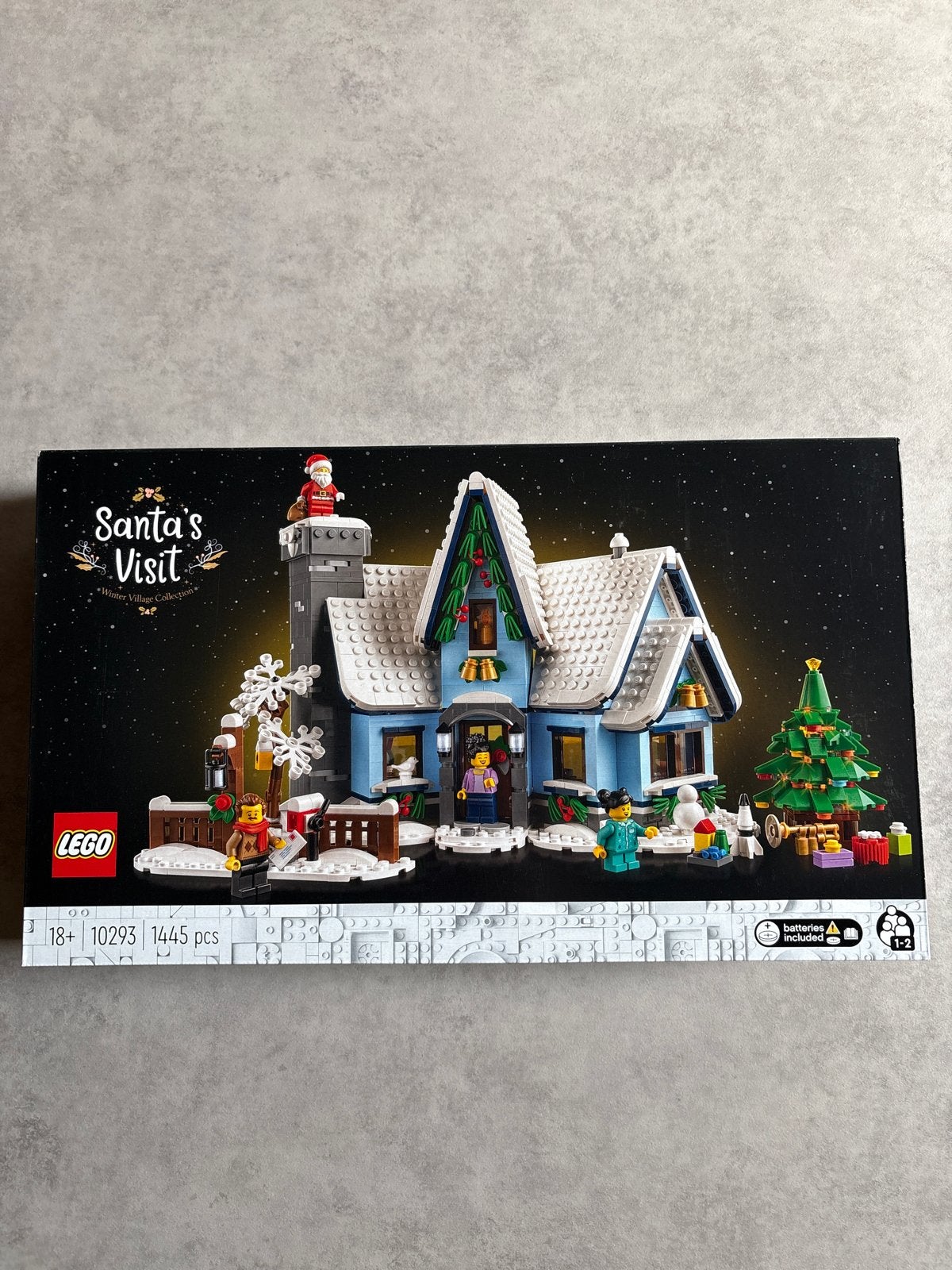 LEGO Santa's Visit 10293 - Winter Village Collection, Kinderen en Baby's, Speelgoed | Duplo en Lego, Overige thema's, Lego, Nieuw