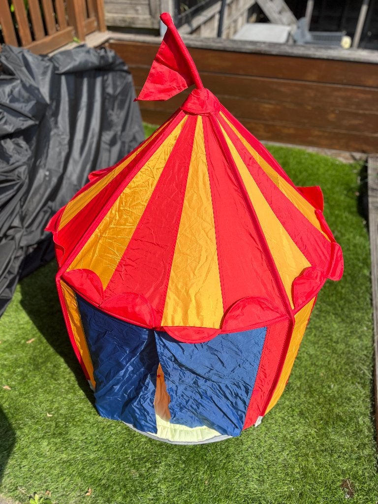 Circustent IKEA, Ophalen, Zo goed als nieuw