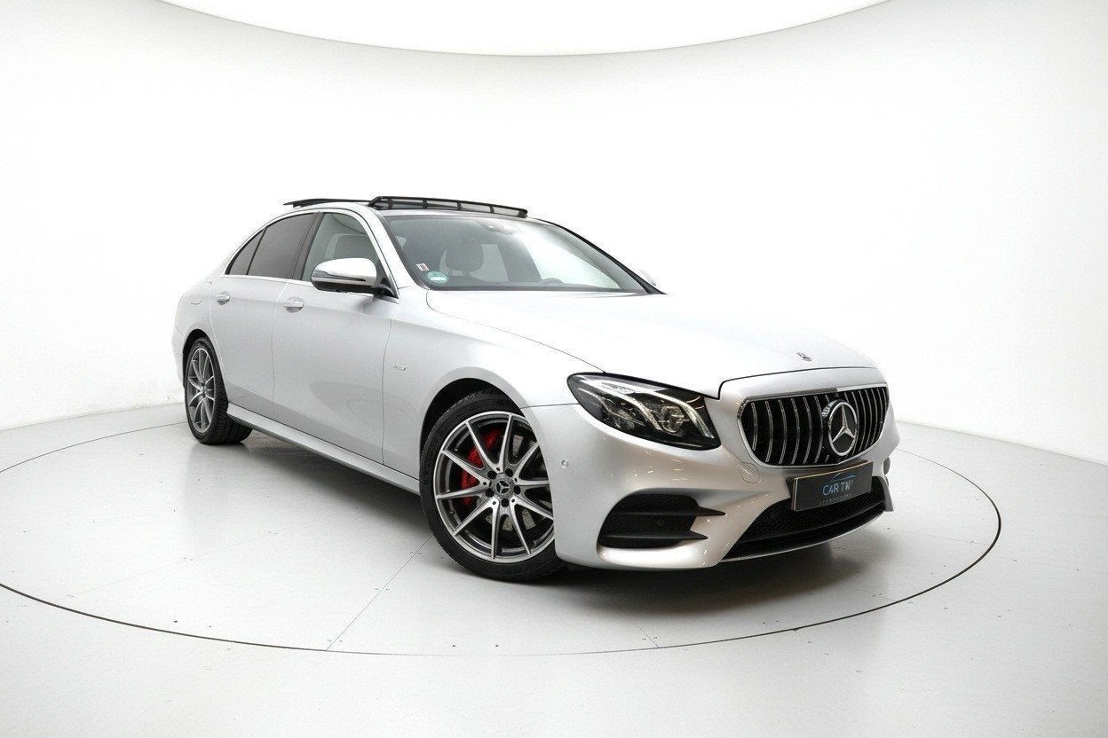 Mercedes-Benz E-klasse 200 AMG PANO NIGHT SFEER 360 NAP, Automaat, Achterwielaandrijving, Gebruikt, Automatische klimaatregeling