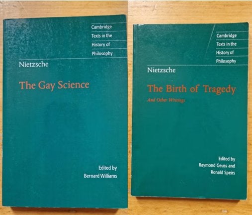 Nietzsche: Gay Science + Birth of Tragedy, Ophalen of Verzenden, Zo goed als nieuw, Logica of Wetenschapsfilosofie