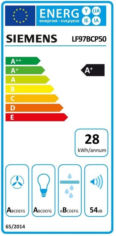 Siemens eilandschouwkap afzuigkap LF97BCP50 - 90 cm, BSH Huishoudapparaten, Motor, Nieuw, Informatie@bshg.com