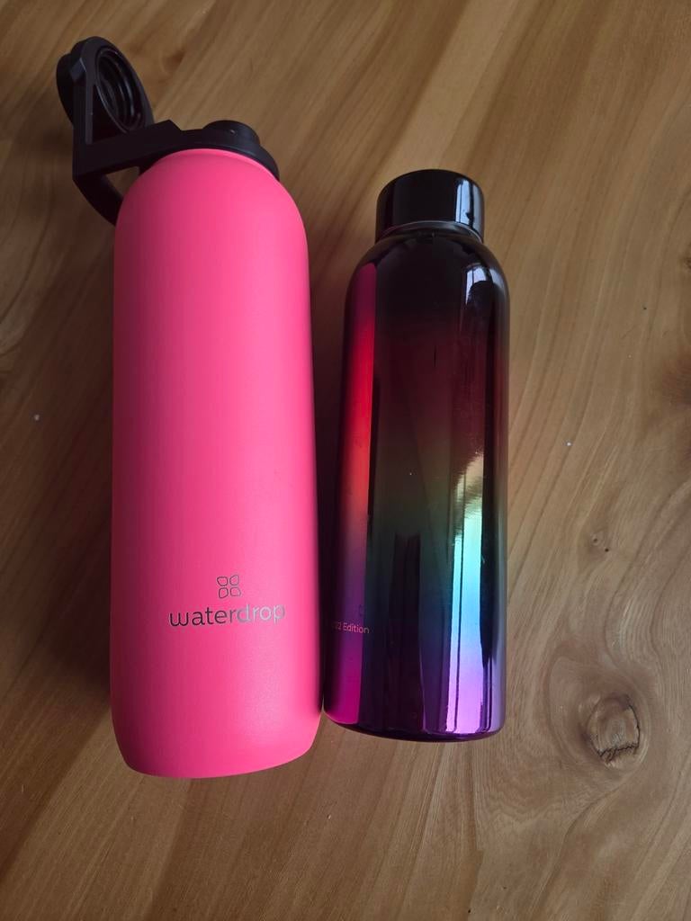 Waterdrop drinkflessen, Ophalen of Verzenden, Gebruikt, Overige materialen, Overige stijlen