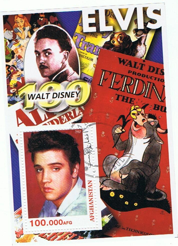 Elvis Presley Postzegels, Postzegels en Munten, Postzegels | Volle albums en Verzamelingen, Ophalen of Verzenden, Buitenland
