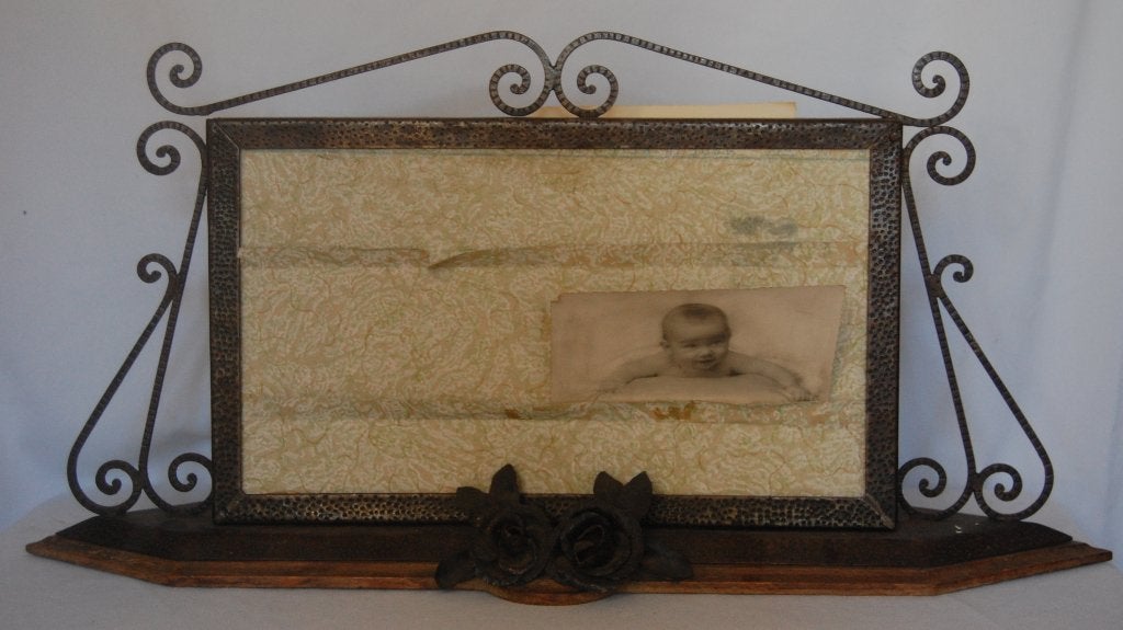 Fraai hamerslag Art Nouveau fotolijst, foto-kader, ca. 1920, Ophalen of Verzenden