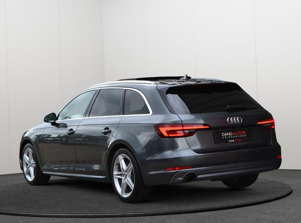 Audi A4 Avant 1.4 TFSI S-Line + Sport LED/Pano/B&O/Leer/Came, Auto's, Audi, Automaat, 1490 kg, Gebruikt, 4 cilinders