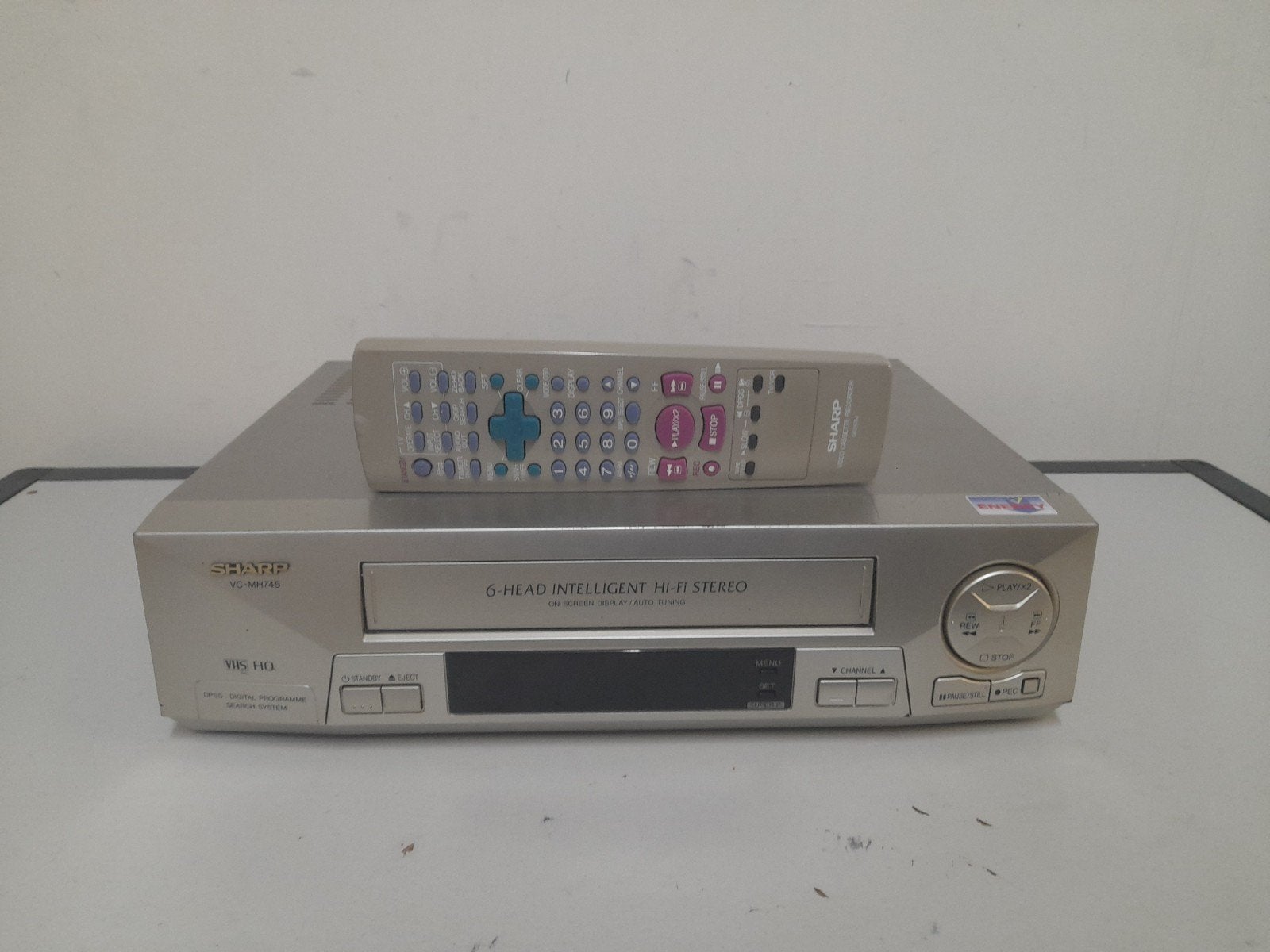 Sharp videorecorder VC-MH745, Ophalen of Verzenden, Gebruikt, VHS-speler of -recorder