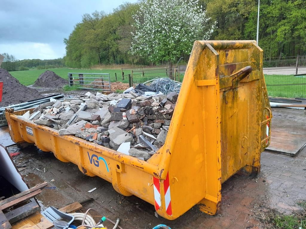 Veegmachine/containerbak, Meerdere dieren