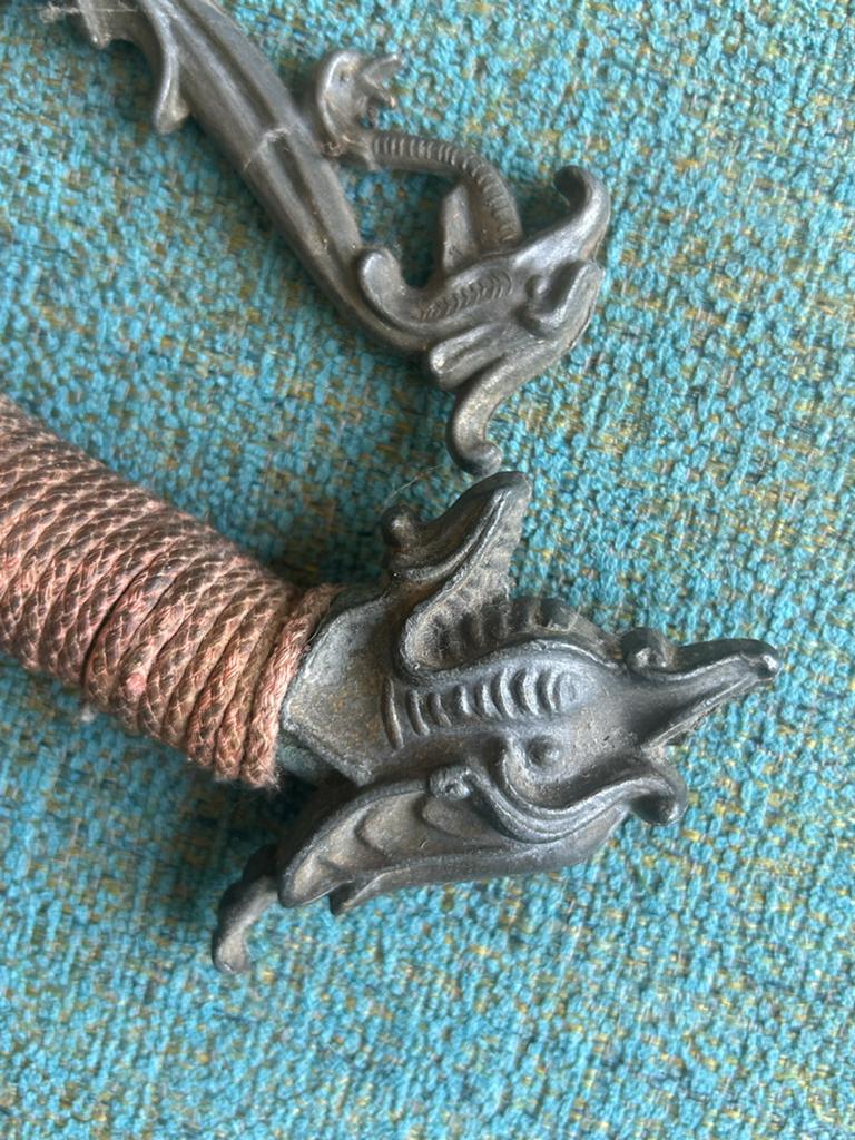 Decoratieve Oude Sabel met Drakenhandvat, Ophalen of Verzenden