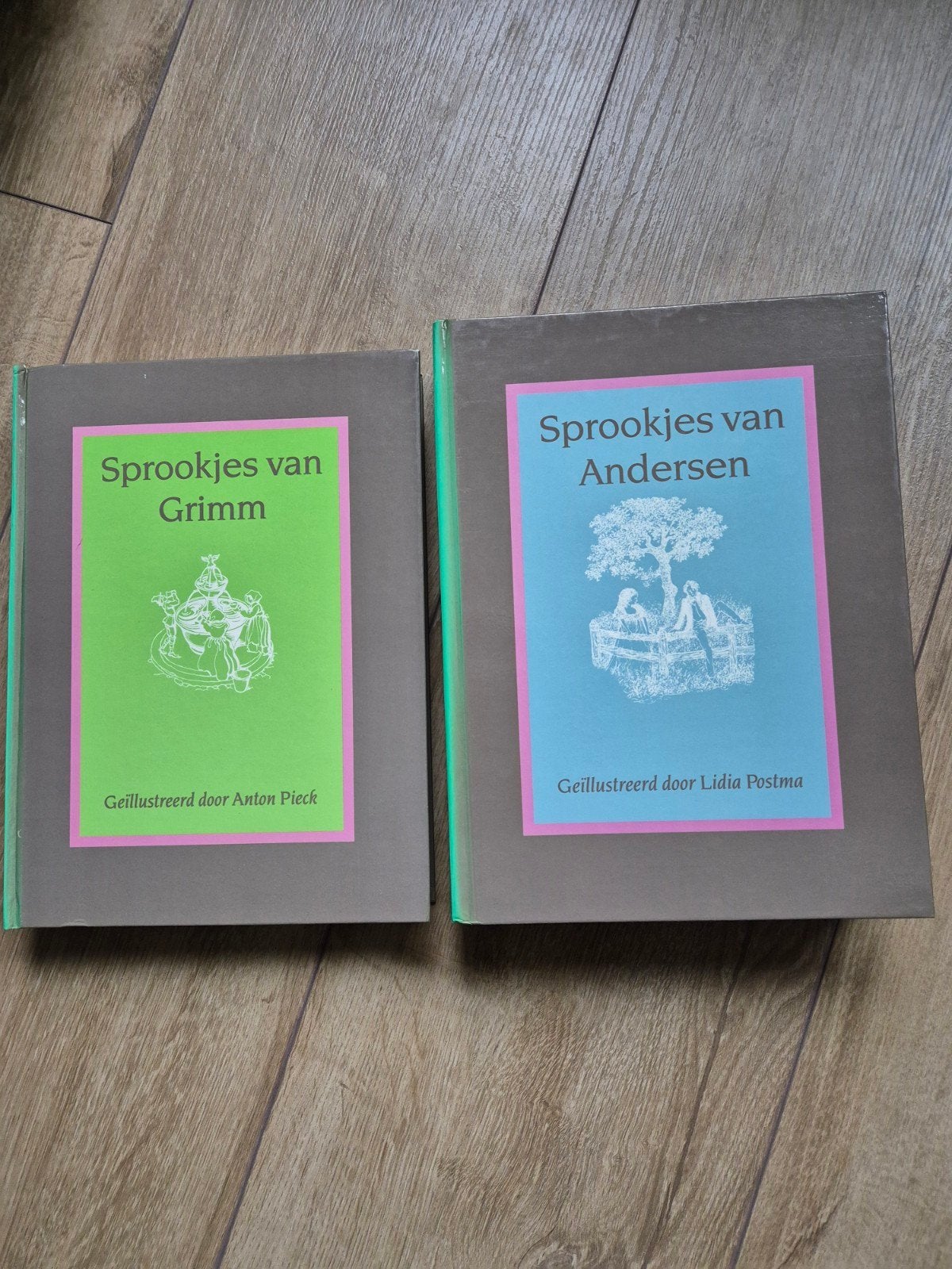 Sprookjesboeken van Andersen en Grimm in cassette, Ophalen of Verzenden