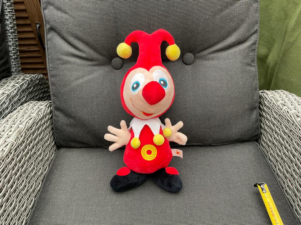 Zgan, niet kapot, Efteling Jokie knuffel, Verzamelen, Ophalen, Zo goed als nieuw, Beeldje of Poppetje