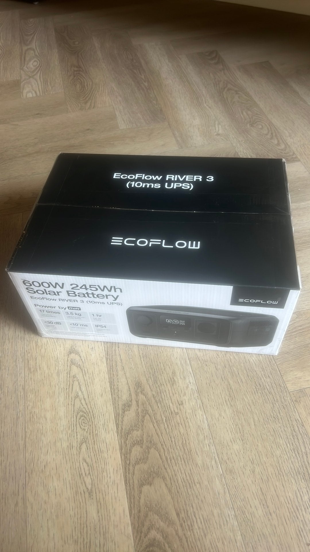 ECOFLOW RIVER 3 Nieuw en geseald, Ophalen, Zo goed als nieuw