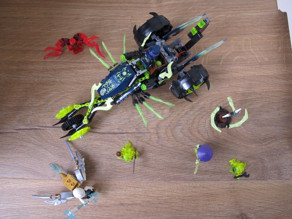 Lego 70730 Ninjago Ketting Voertuig Hinderlaag, Lego, Ophalen of Verzenden, Zo goed als nieuw, Compleet