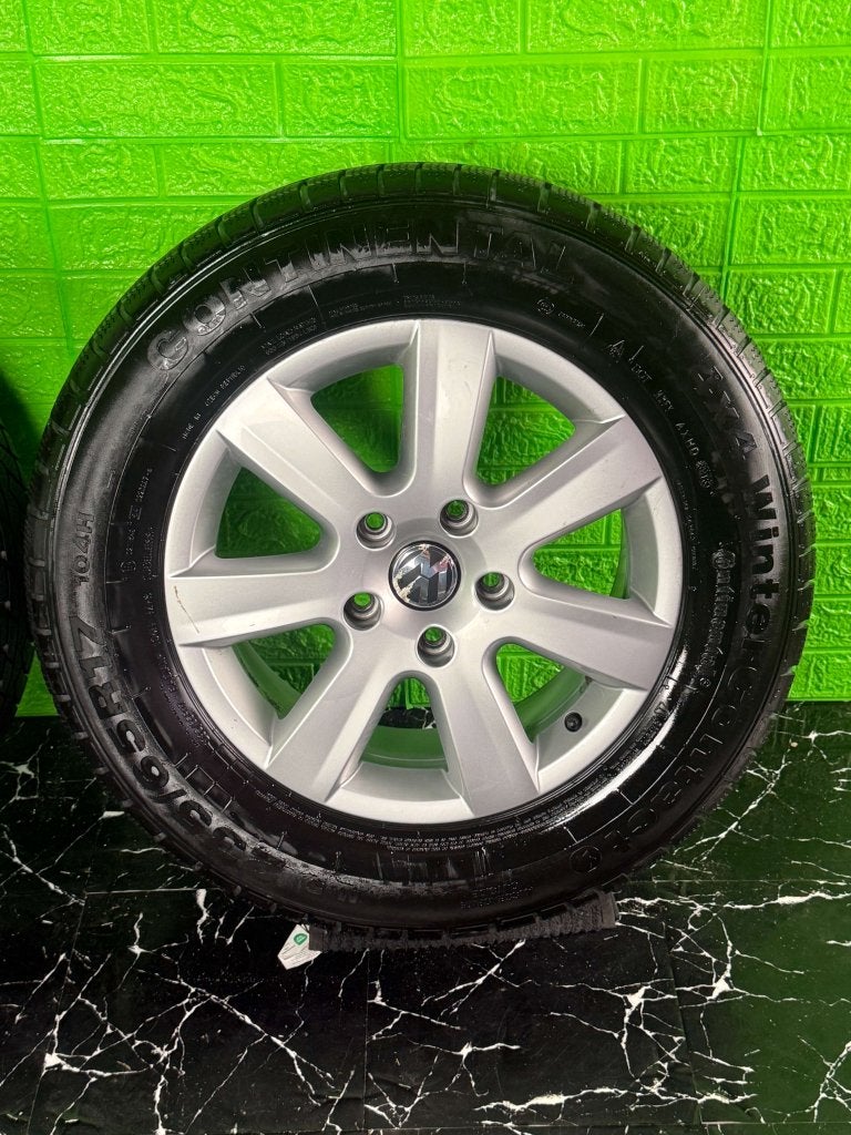 Originele Volkswagen Touareg velgen 17" 5x130 Sonora 7mm Q7, Niet ingevuld, Gebruikt, Banden en Velgen, Niet ingevuld