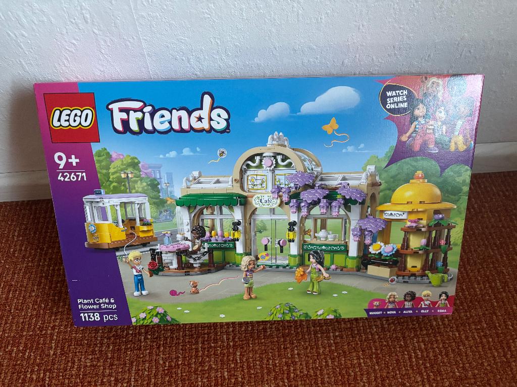Lego 42671 - Plantencafé en bloemenwinkel NIEUW & VERZEGELD!, Ophalen of Verzenden, Nieuw, Complete set, Lego