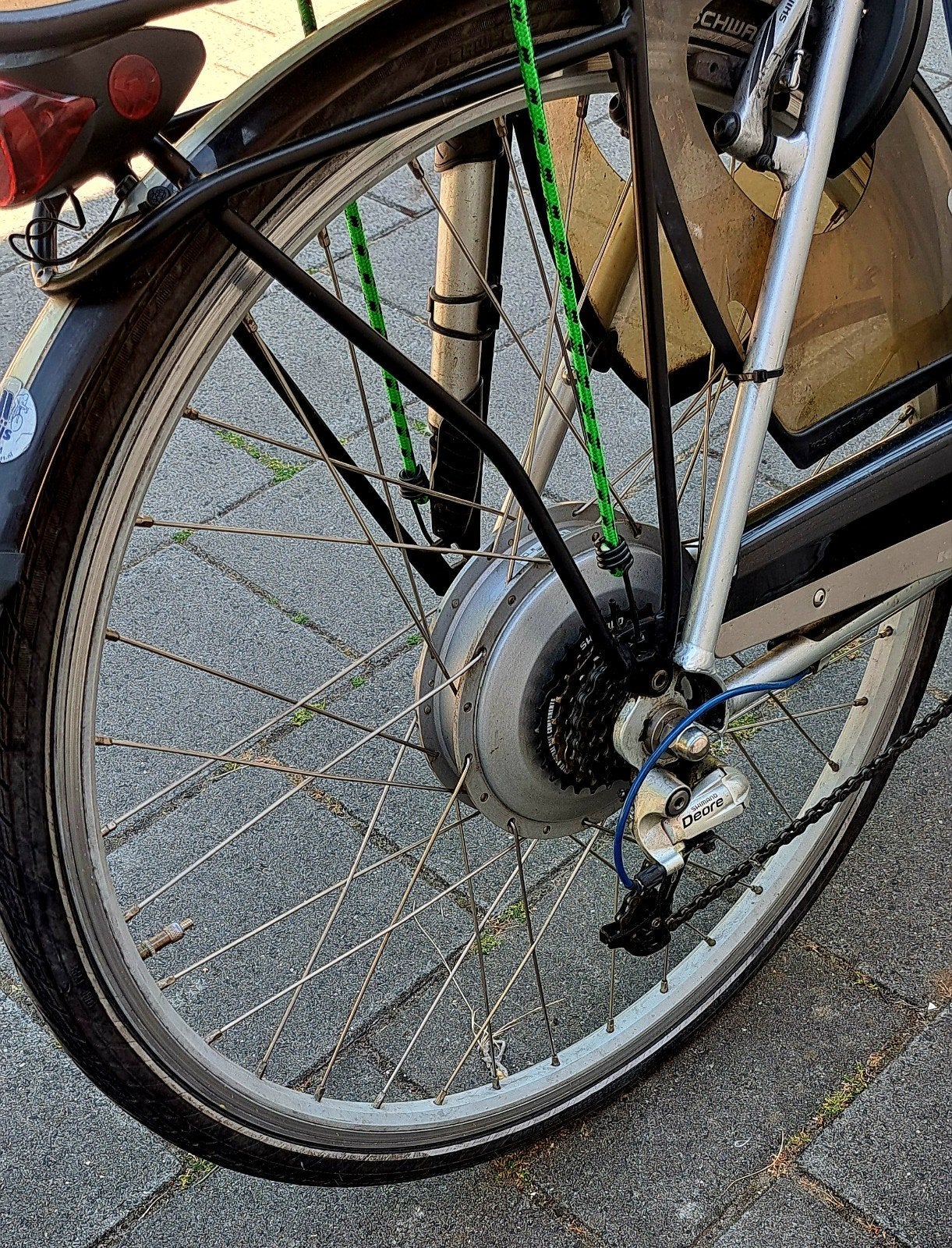 Achterwiel met Motor Voor Koga Miyata Tesla-Sport E-bike, Fietsen en Brommers, Ophalen, Zo goed als nieuw