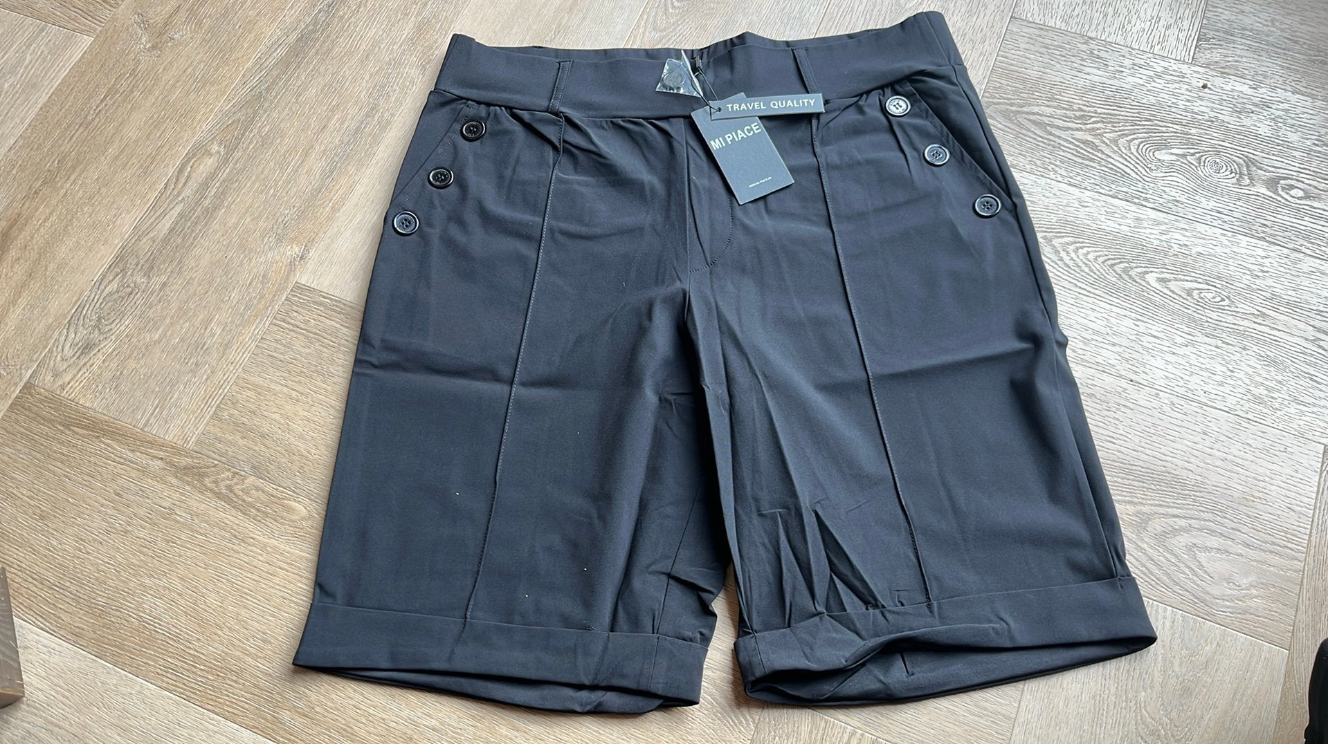 Dames korte broek maat XXL Mi Piace, Kleding | Dames, Kort, Zwart, Maat 46/48 (XL) of groter, Nieuw