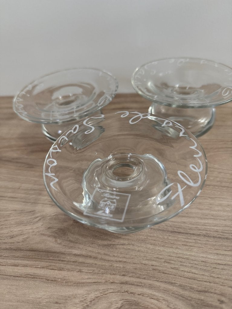Leuke vaasjes 3 stuks Riviera Maison, Huis en Inrichting, Ophalen of Verzenden, Zo goed als nieuw, Glas
