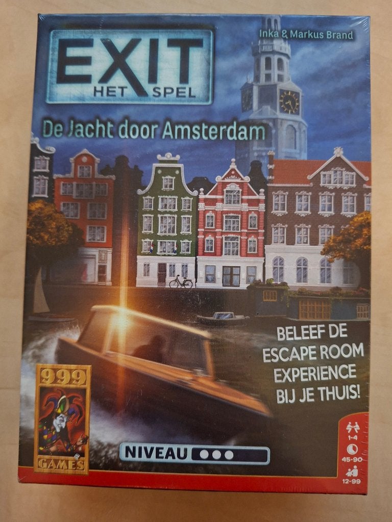 EXIT - De Jacht door Amsterdam (Nieuw), Ophalen of Verzenden, Nieuw, 999 Games