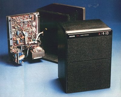Philips MFB 544 - actieve luidspreker set, Audio, Tv en Foto, Luidsprekers, Ophalen, Philips, Gebruikt, Speakerset