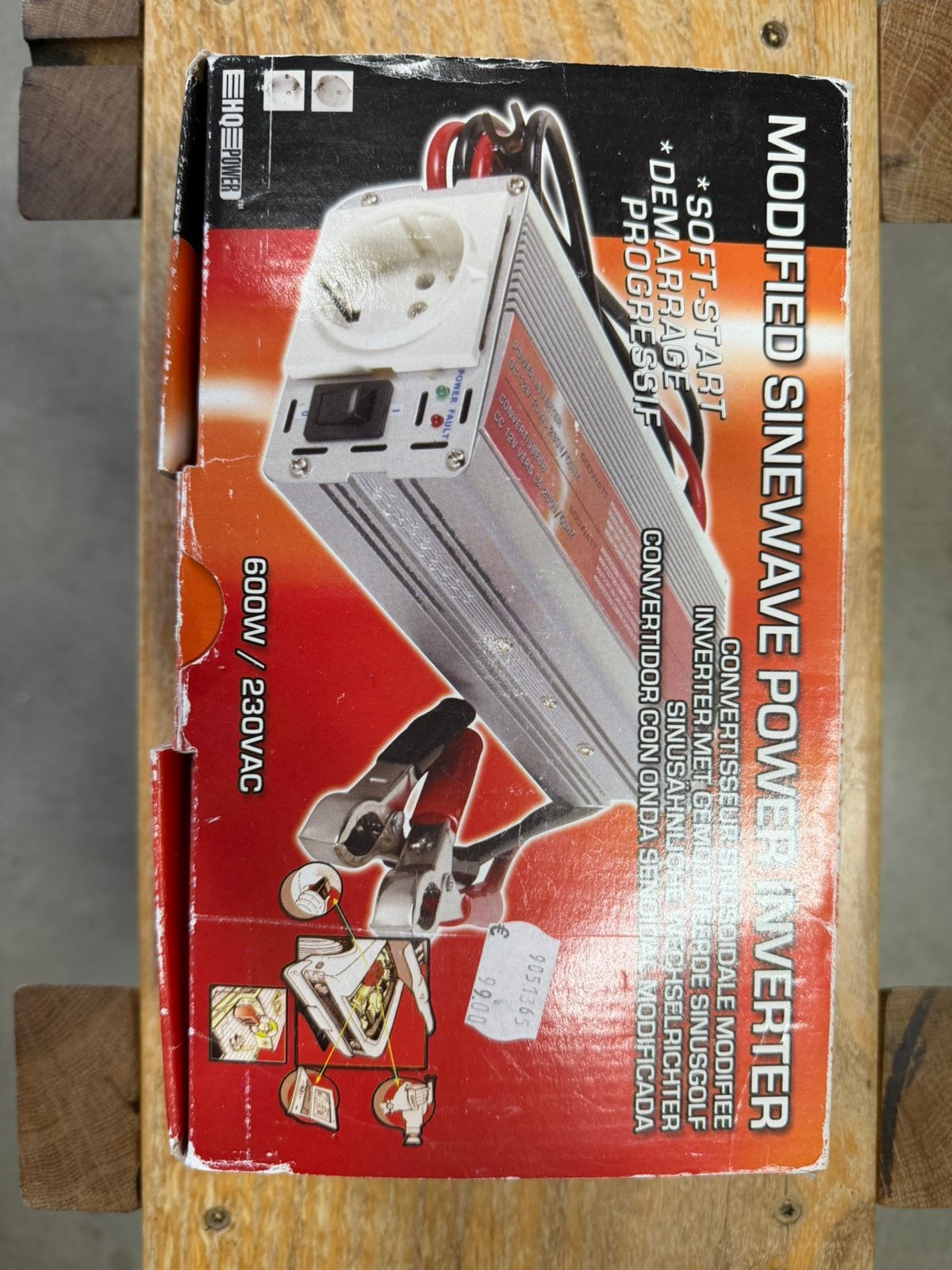 Nieuwe Omvormer 600 watt., Nieuw