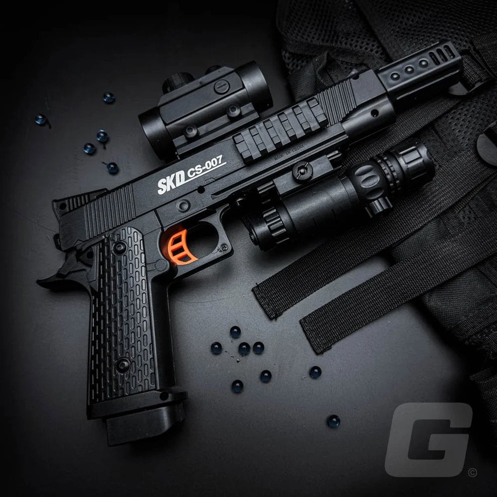 Gel Blaster Pistool M1911 met Accessoires, Ophalen of Verzenden, Zo goed als nieuw