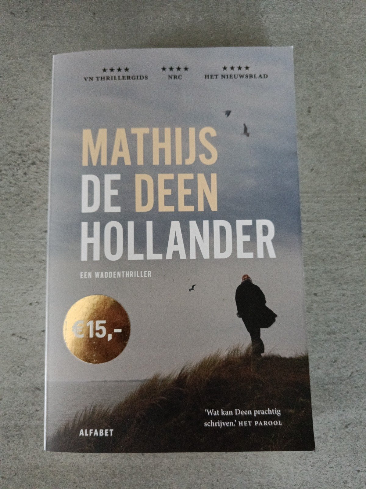 Mathijs Deen - Hollander: Een Waddenthriller, Boeken, Ophalen of Verzenden, Zo goed als nieuw, Mathijs Deen, Nederland