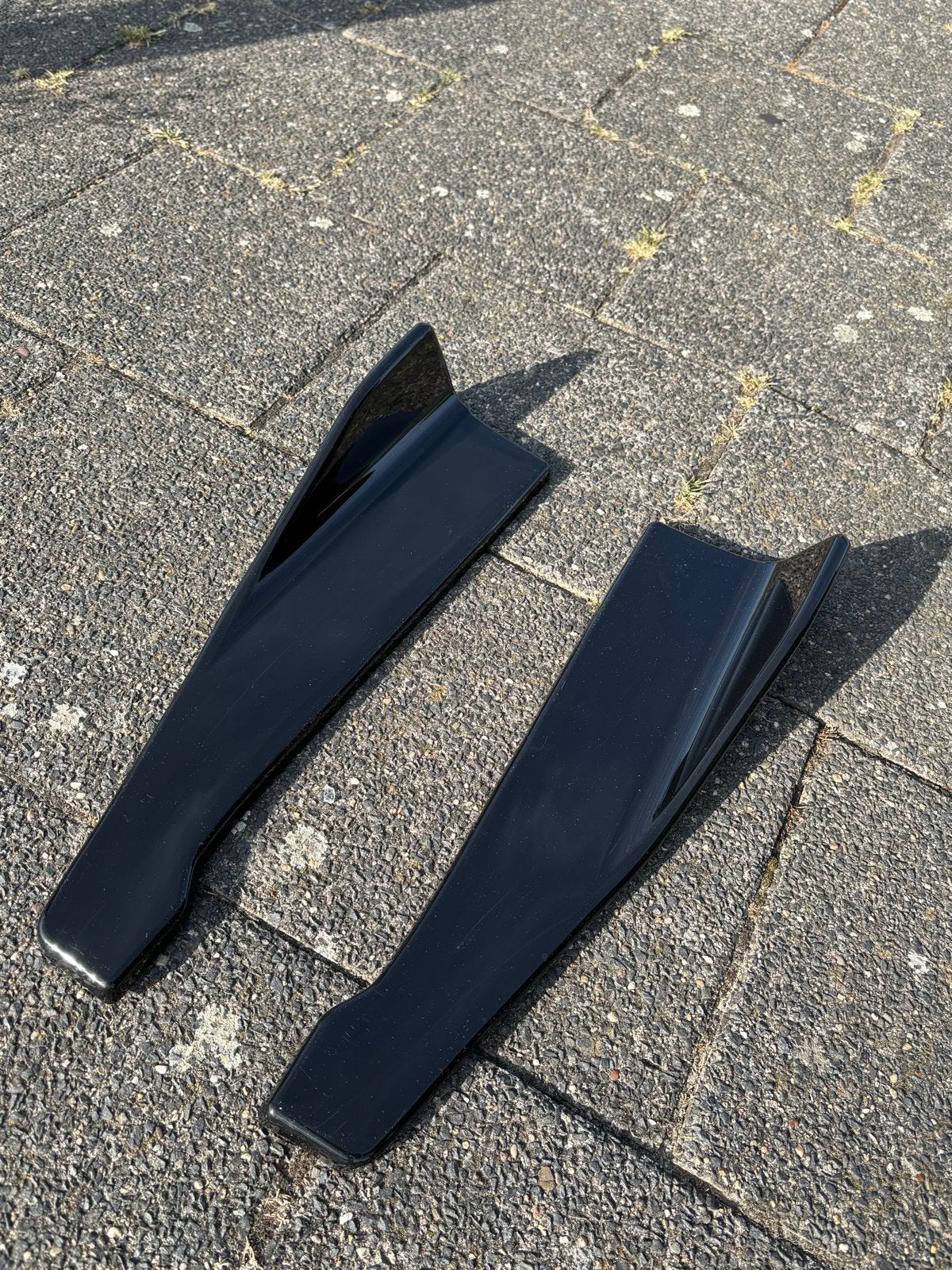 Universele Side Skirt Diffusers voor Auto - Glanzend Zwart, Auto diversen, Tuning en Styling, Ophalen