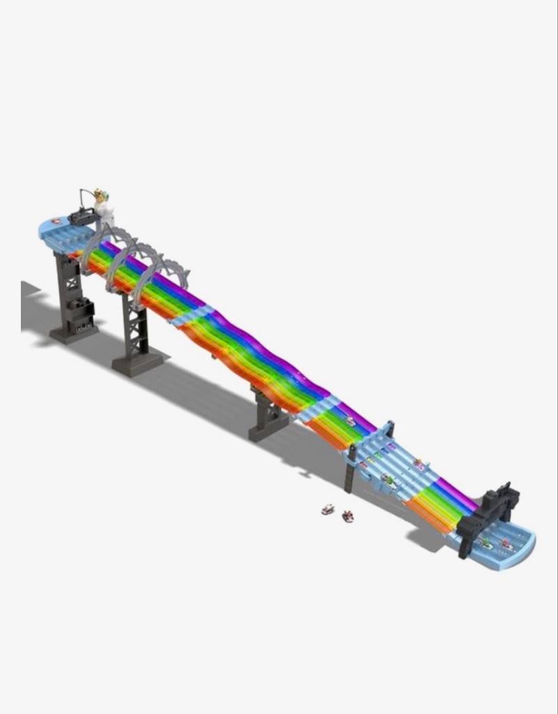 Hot Wheels Mario Kart Regenboogbaan, Ophalen, Zo goed als nieuw