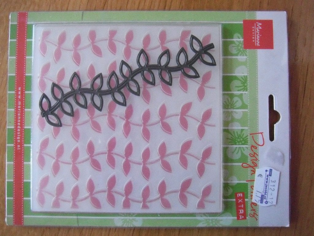 Nieuwe emboss folder Marianne design met snijmal - DF3414, Ophalen of Verzenden, Nieuw, Overige thema's, Pons of Mal