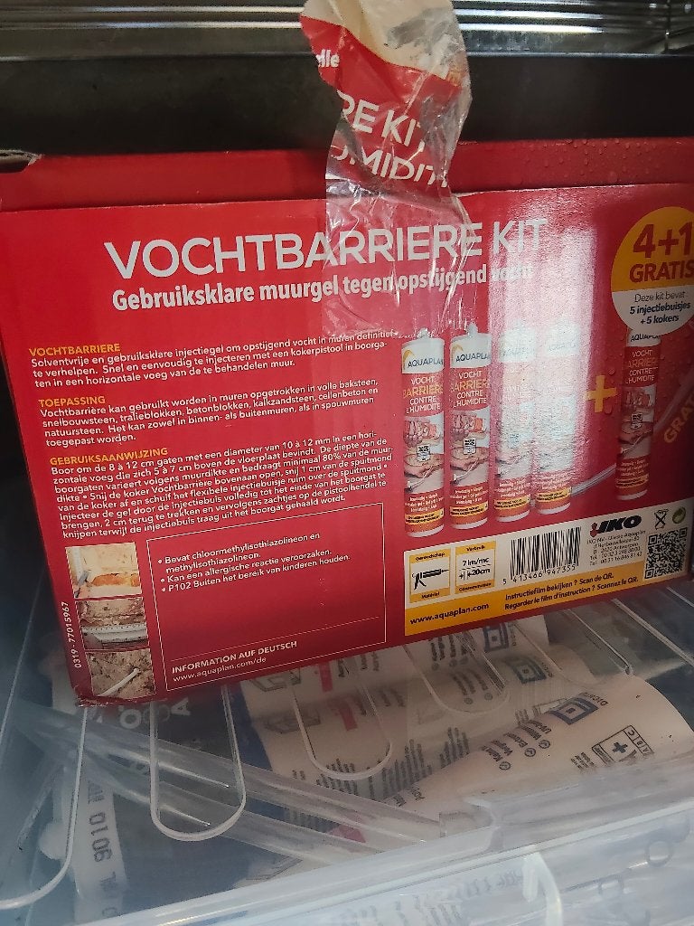 Vochtbarriere, Doe-het-zelf en Verbouw, Ophalen, Overige materialen, 50 tot 150 cm, Overige typen
