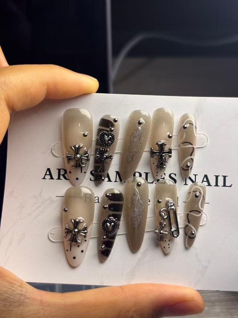 press-on nails, Ophalen of Verzenden, Nieuw, Handen en Nagels, Toebehoren