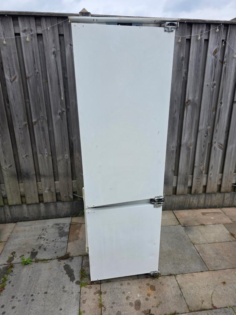 Bauknecht koelvriescombinatie KGIK3100/A, Witgoed en Apparatuur, Gebruikt, 200 liter of meer, Met aparte vriezer, 160 cm of meer