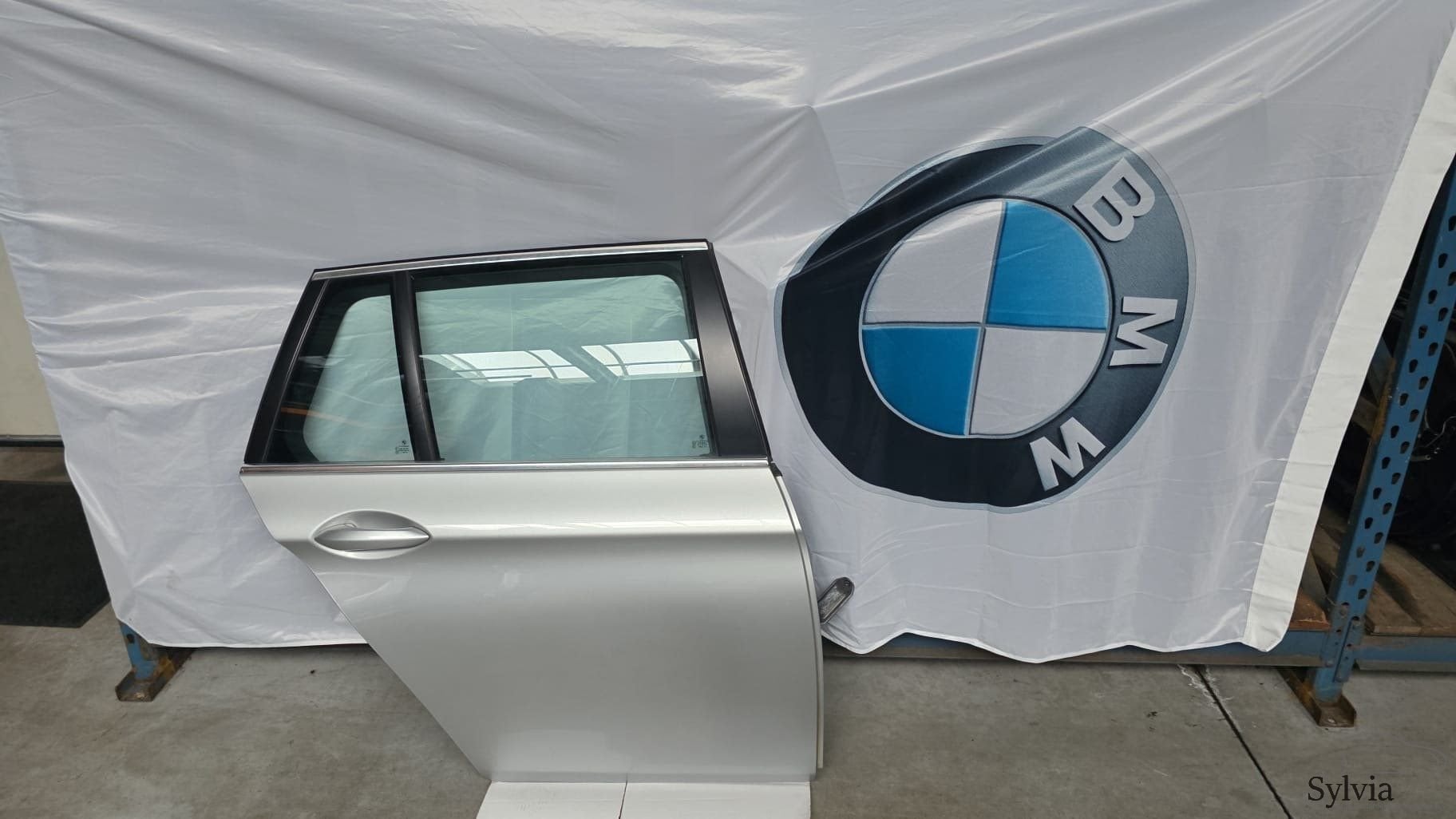 Rechts achter deur portier BMW 5 serie F11 + LCI Titansilver, Auto-onderdelen, Gebruikt, -, Deur, -