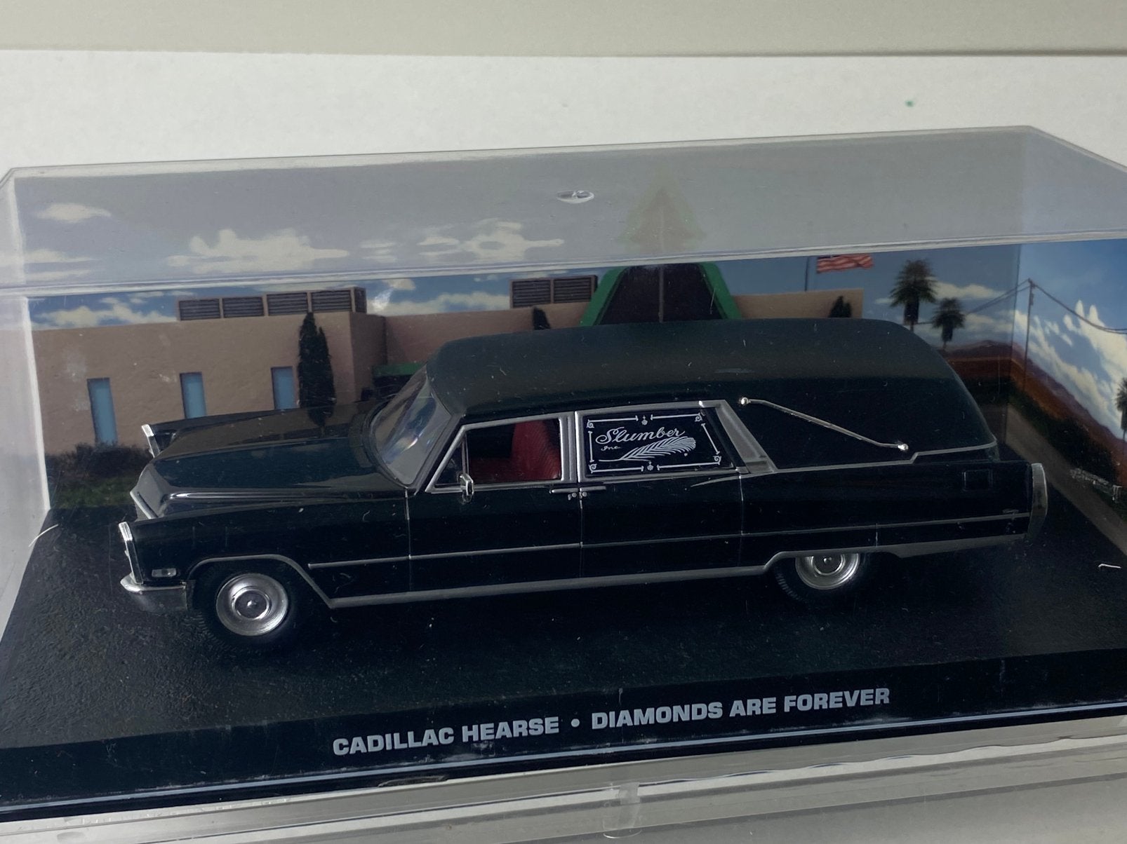 1:43 cadillac de ville HEARSE-in OVP, Ophalen of Verzenden, Nieuw, Auto, Overige merken
